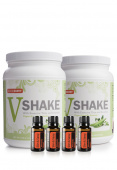 картинка Slim & Sassy® набор 2 веганских шейка Эфирных масел doTERRA от интернет магазина  www.aroma.family