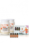 картинка Slim & Sassy® набор "Новый Ты" -2 ванильных шейка Эфирных масел doTERRA от интернет магазина  www.aroma.family