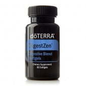 картинка DigestZen® Softgels Digestive Blend / «Дзен пищеварения», БАД, 60 капсул Эфирных масел doTERRA от интернет магазина  www.aroma.family